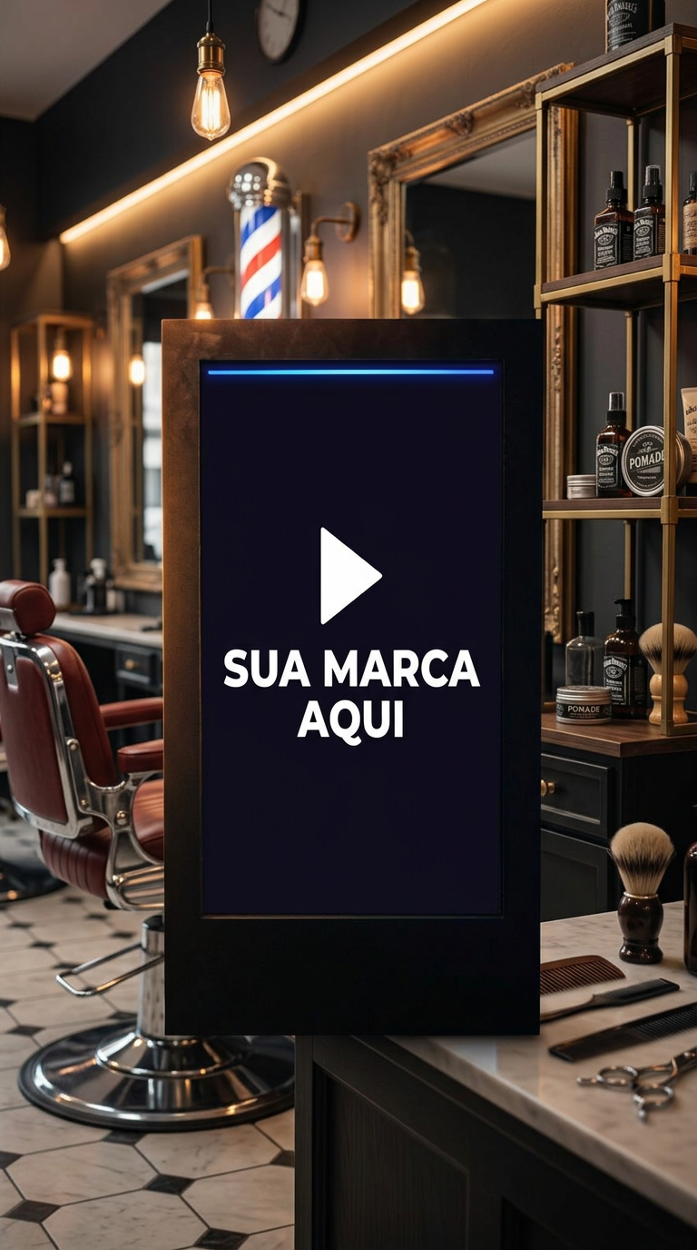 Painel Triar Ads em barbearias